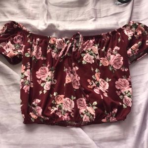 Floral Crop Top